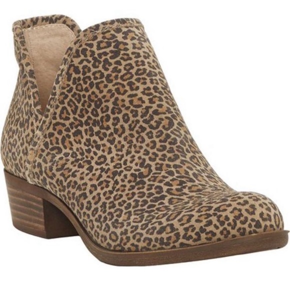 Lucky brand baley leopard bootie - Picture 1 of 7